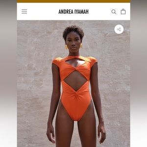 Andrea Iyamah LUNA one piece bathing suit